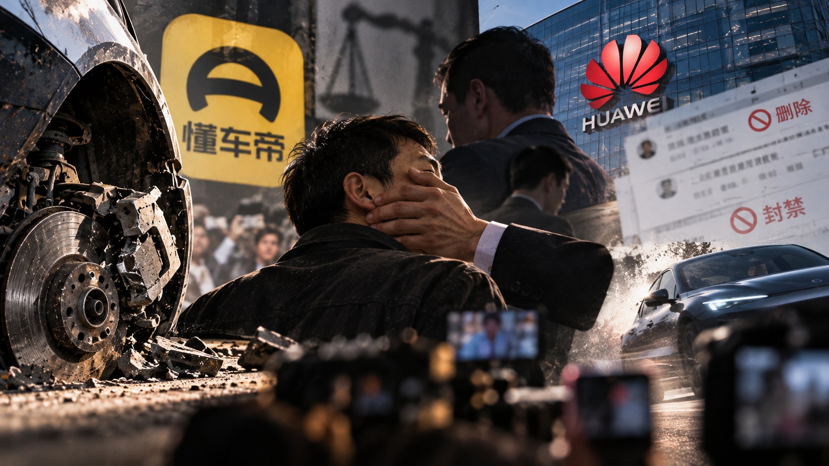 刹车断了先堵嘴？华为的光环，不能拿来给消费者壮胆